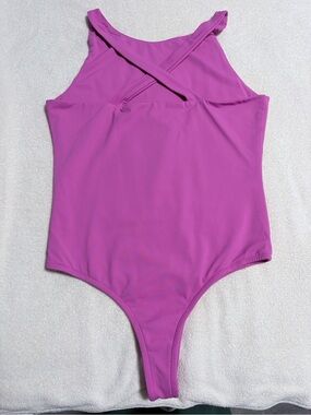 Francesca's Collections Lavender-Magenta Bodysuit